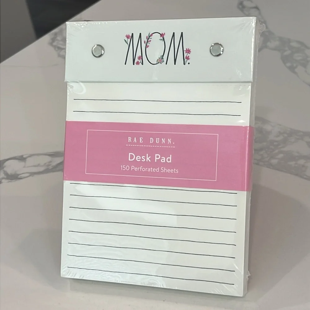 Rae Dunn M🌸M Desk Pad. - Picture 12 of 16